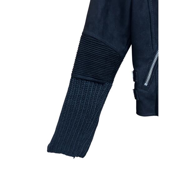 Blank NYC Black Jacket with leather trim - Women’s XS - Picture 4 of 7